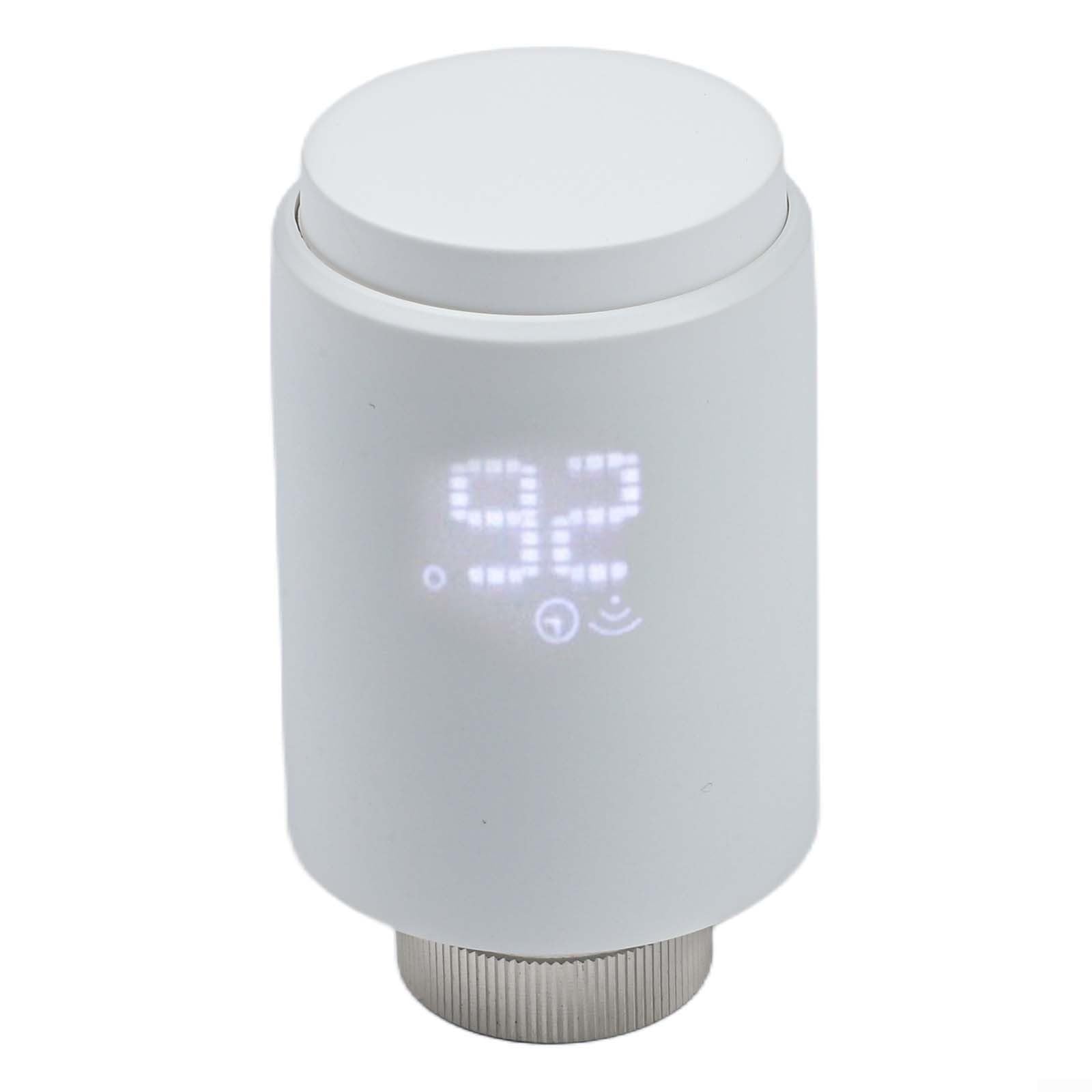 Válvula termostática Zigbee diseñada para radiadores y totalmente compatible con aplicaciones TuyaSmart y funciones de asistente de voz