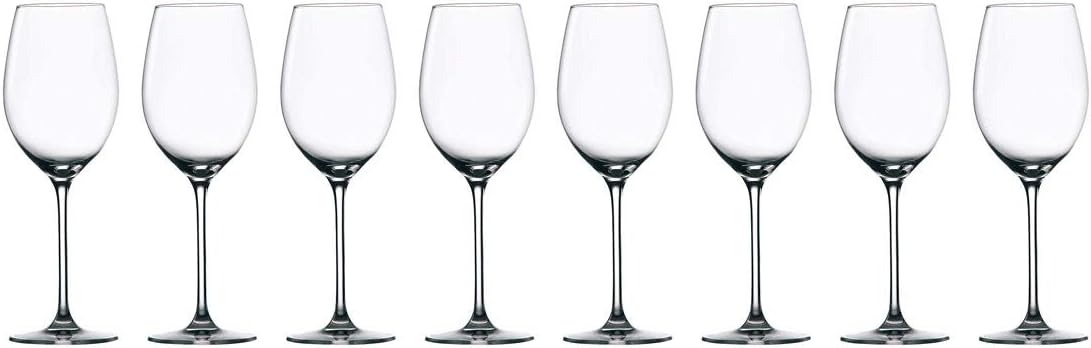 Waterford Marquis Moments White Wine 12.8 Oz Set/8, Clear