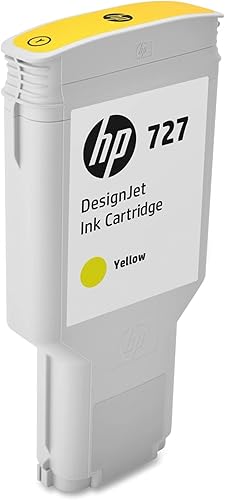 Miniatura 4 de HP Cartucho de tinta amarillo de alto rendimiento 727, F9J78A