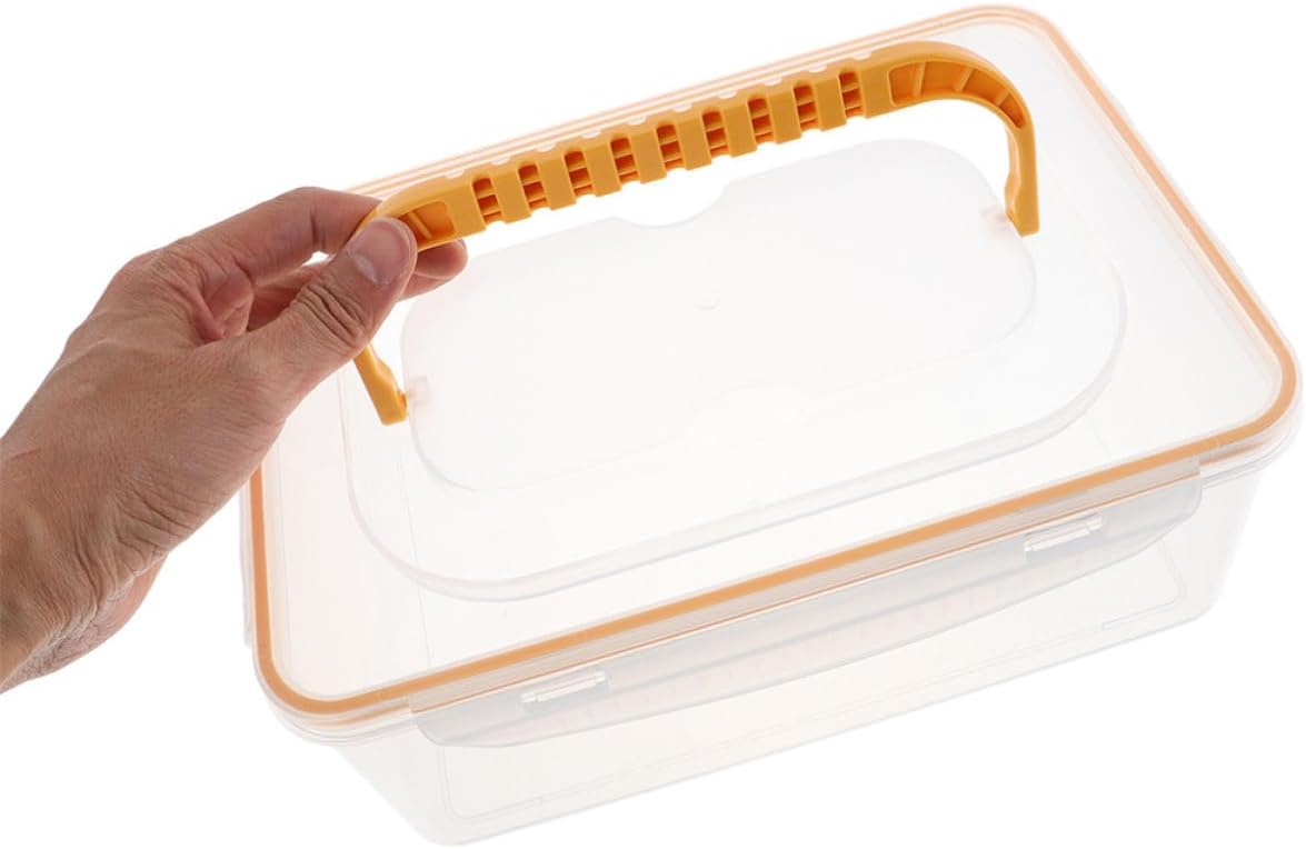 2pcs Reusable Plastic Freezer Breastmilk Storage Organizer with Leakproof Technology, Square Shape Containers for Breast Milk, Yogurt Bags, and Bottles, for Fridge and Cooler