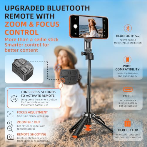  Auto-Open Mini Magnetic Selfie Stick  - image 7