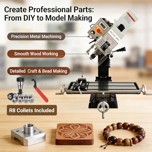 INTBUYING Mini Milling Drilling Machine