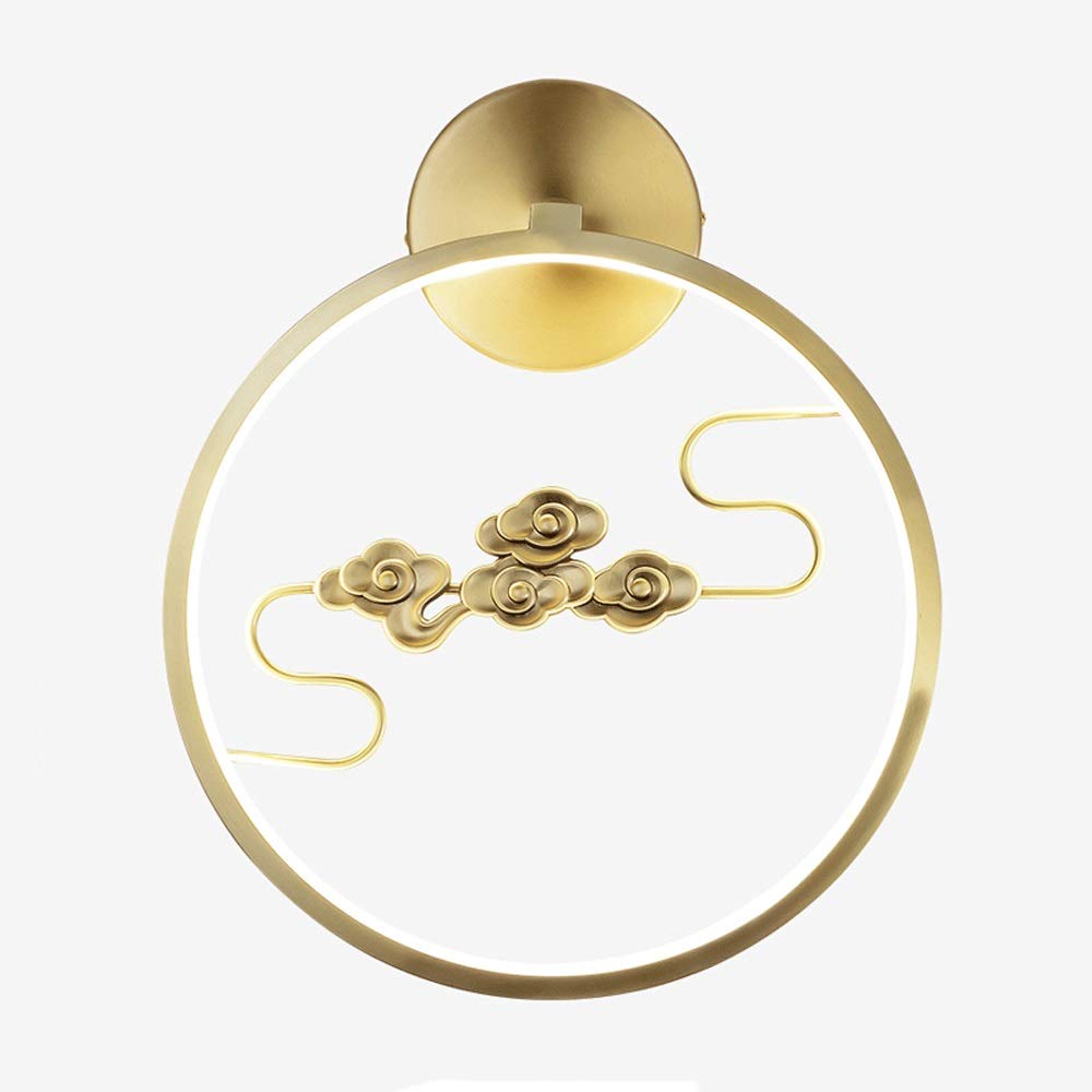 Accesorio de iluminación de pared de latón para pasillos y dormitorios acogedores 5