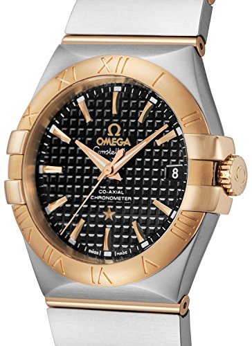 Omega Constellation Chronometer Automatic Steel and Rose Gold Men's Watch 123.20.35.20.01.0012