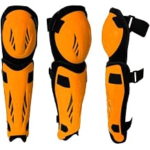 Hagan Hockey H-5.0 Shin Pad Adjustable Gear for Enhanced Agility and Durable Protection in DEK Street and Ball Hockey Indoor Outdoor Play