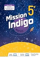 Mission Indigo mathématiques cycle 4 / 5ème - Livre élève - éd. 2020 2017025429 Book Cover