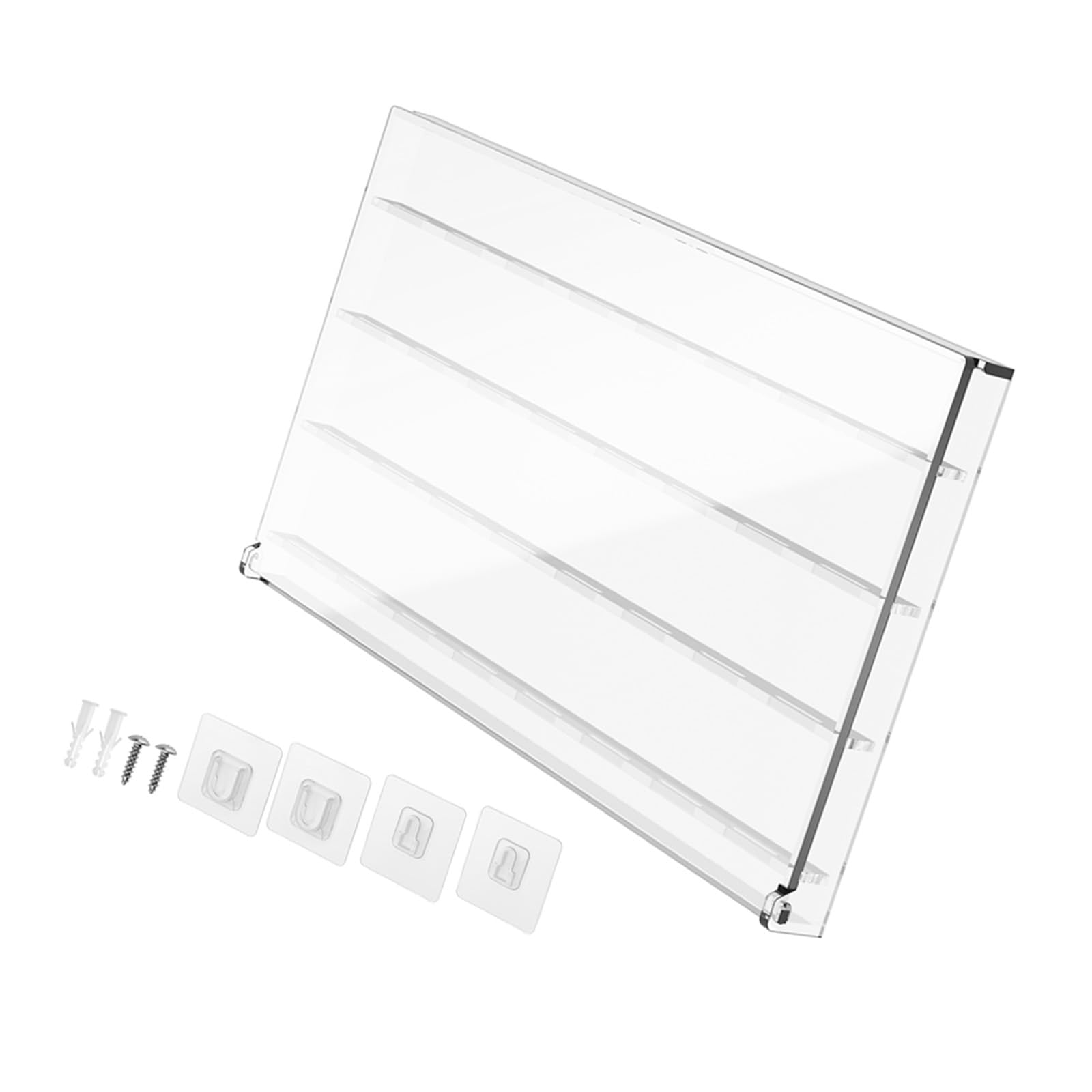 Moderne Plektrum Wandaufbewahrung aus Acryl mit 32 Fächern, montierbarer Koffer für Instrumentenzubehör und Heimdekoration, wandmontierte Plektrum Organizer