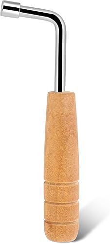 Miniatura 1 de Llave de afinación de piano, herramienta de afinación de arpa de melodía profesional, llave de afinación universal en forma de L, llave de ajuste de