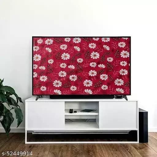 Image of Premium 43 Inch Smart LED TV Cover - Waterproof & Dustproof, PVC Protective TV Cover