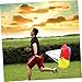 BESPORTBLE Rainbow Parachute Gym Class Boys and Girls Running Equipment Strength Physical Fitness Umbrella Training Parachute for Endurance and Speed