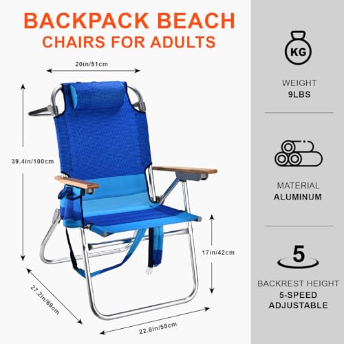 50% Off Backpack Beach Chair with Code GWQLI7AA