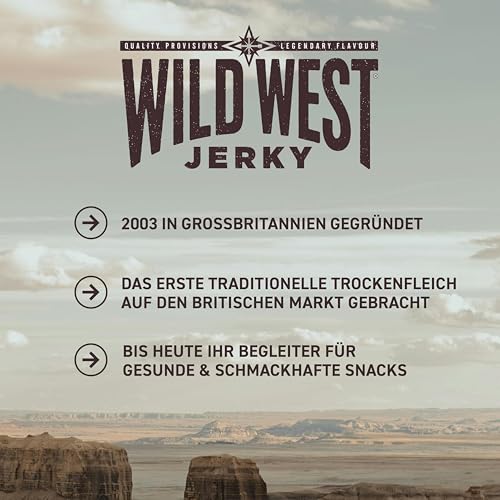 Wild West Wagyu Beef Jerky – 1 x 25g - Trockenfleisch - Protein Snack - High Protein