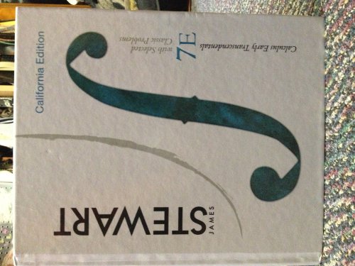 Calculus Early Transcendentals 7E With Selected... 0495988286 Book Cover