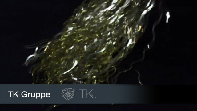 TK Gruppe Timo Klingler 10 Tinsel d'oro - Tecnologia del Metallo stagnola - Davvero per la Decorazione di Natale (10 x Oro