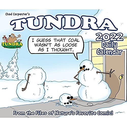 Tundra 2022 Box Calendar, Daily Desktop
