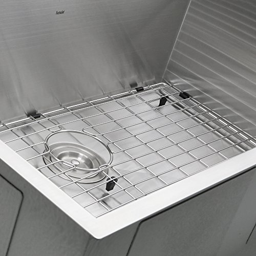 Nantucket Sinks Zr3219-16 32-Inch Pro Series Single Bowl Undermount Kitchen Sink, Stainless Steel #TOP2
