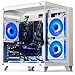 WIWB Prebuilt Gaming PC Desktop | Ryzen 5 6Cores 3.6G Up to 4.1G | RX 560 4G Graphics Card | 16G DDR4 RAM | 512G SSD | Wi-Fi 6 | Tower Computer White