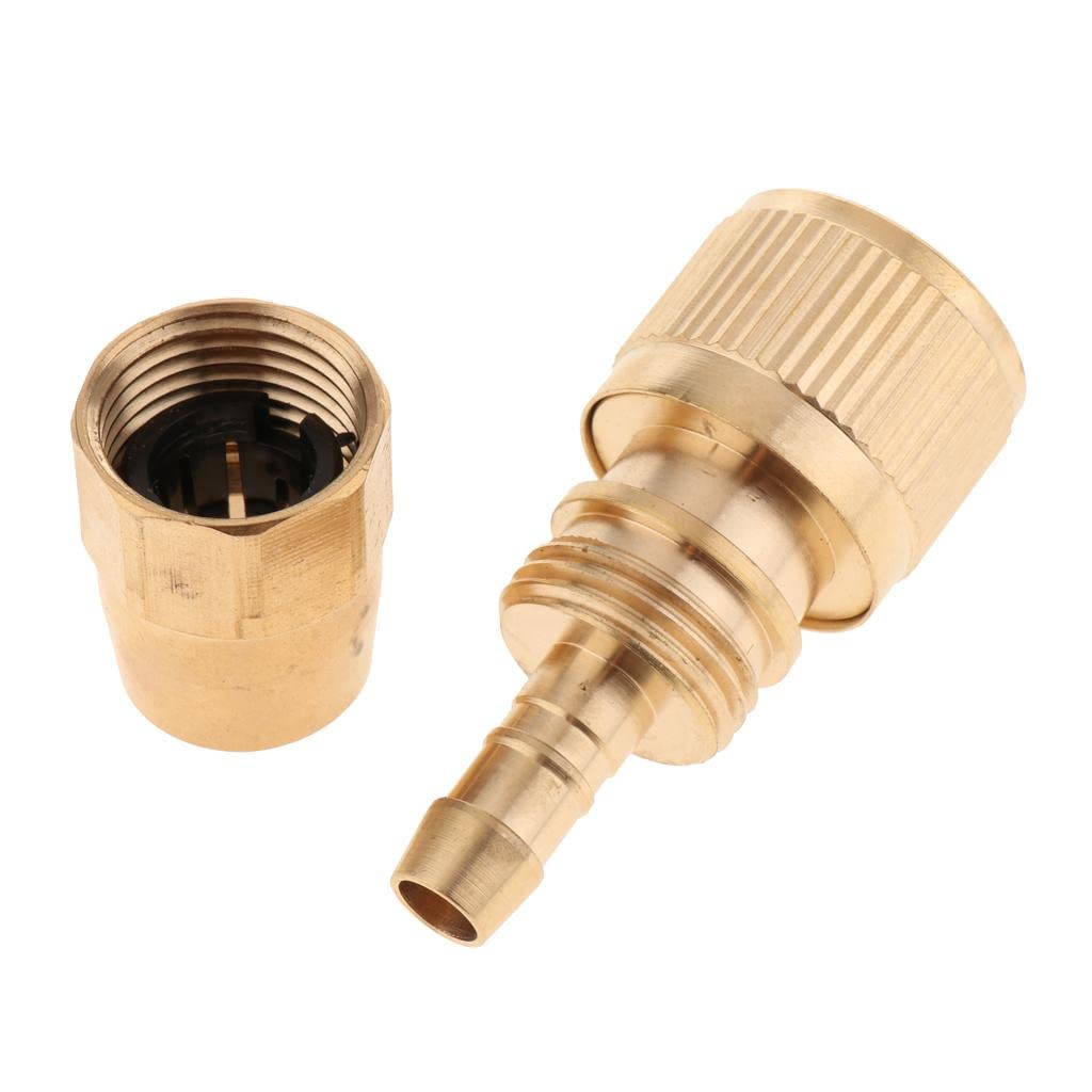 Baoblaze Adattatore Per Riparazione Tubo Da Giardino Espandibile - Raccordo In Ottone