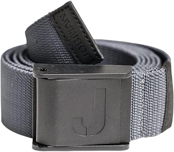 Jobman 928284-9800-090 90 cm Stretch Belt - Black/Grey