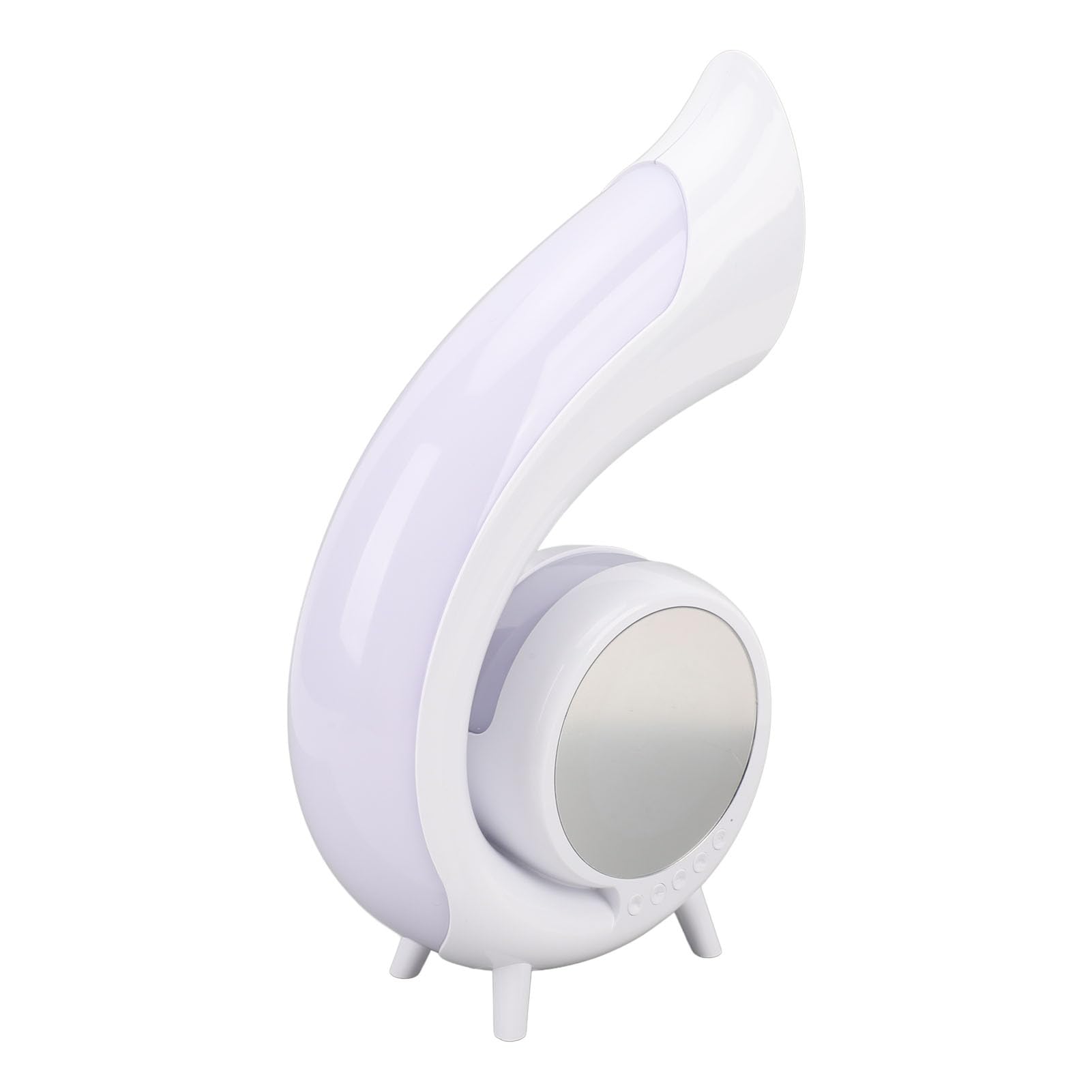 Cocoarm Muschelform Desktop Smart Speaker Licht, 1200mAh