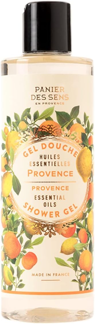 Panier des Sens – Bathe Gel – Provence Physique Wash Ladies & Males – With Shea Oil – Bathe Lotion Made in France – Moisturizing Physique Wash 96% Pure Substances – SLS Free – 8.45 Fl.oz/250ml