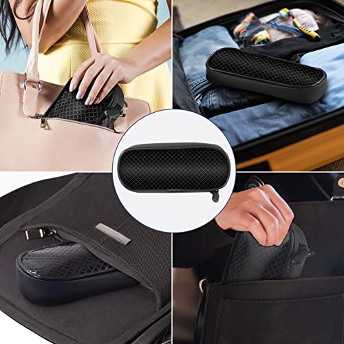 MOSLA Insulin Cooler Travel Case with 2 Reusable Ice Packs for Insulin Pen Portable Medical Cooler Bag for Diabetes and Other Diabetic Supplies for The Daily Life and Trip (Black01)