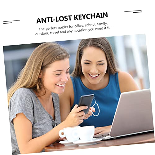 ABOOFAN 2 Peças Colar Contas Cordão De Pulso Cordão De Strass Cordão De Cristal Para Telefone Celula