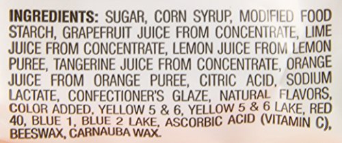 Sunkist Citrus Mix Jelly Beans - 3.1 Oz Bag - 12 Count Case #TOP4