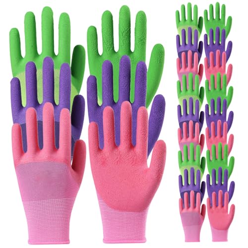 Gants de jardinage pour femmes parfaits pour désherber et rempoter sur la terrasse
