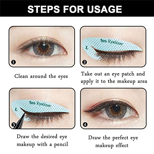 Sipandg, Quick Eyeliner Eyeshadow Stencils Eye