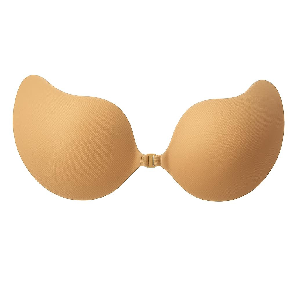 priyan enterprise Women’s Strapless Push Up Adhesive Bra – Invisible Stick On Backless Bra | Reusable Silicone Sticky Bra with Nipple Cover | Seamless Lift for Party, Wedding & Off-Shoulder-picture-19