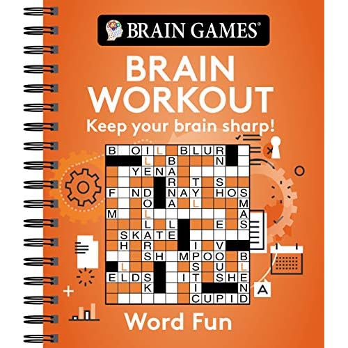 Brain Games – Brain Workout: Word Fun Spiral-bound – September 15, 2019