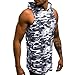 Camisetas Sin Mangas Hombre con Capucha SHOBDW 2019 Camisetas Camuflaje Hombre Tirantes...
