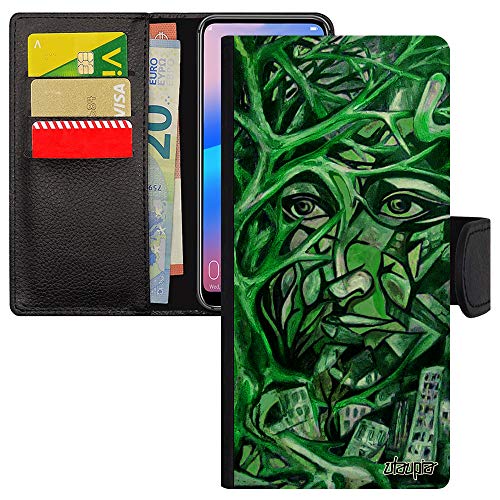 Coque Samsung S21+ Plus cuir au design original street art urbain