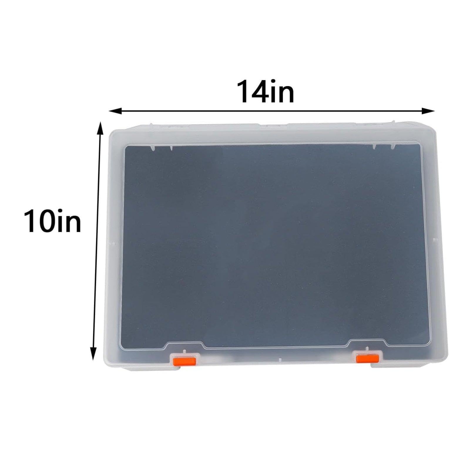 Caja de Almacenamiento para Figuras en Miniatura a Escala 1:64 - Caja Protectora para Figuras Articuladas - Estuche de Transporte, Translúcido de 2 Niveles