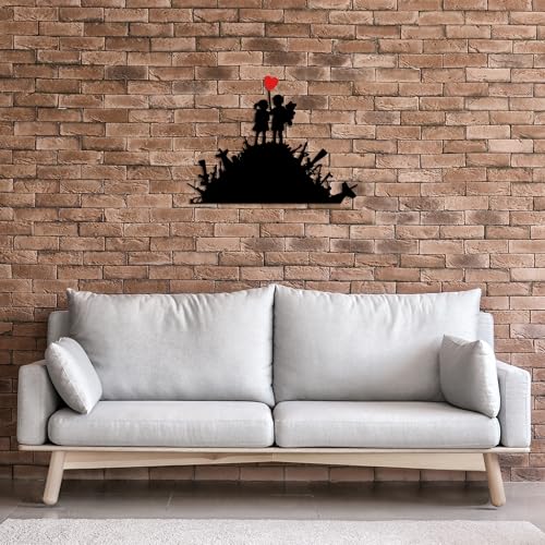 Décoration murale métal 1.5mm durable et facile à installer - 4