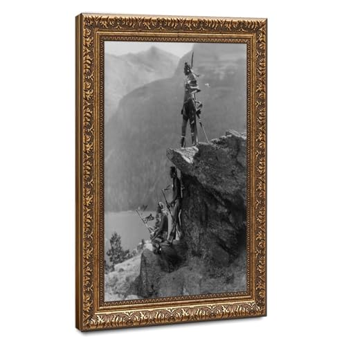 Affiches sur toile de maître Roland Reed 1910 - Décoration murale d'art Amérindien haut de gamme
