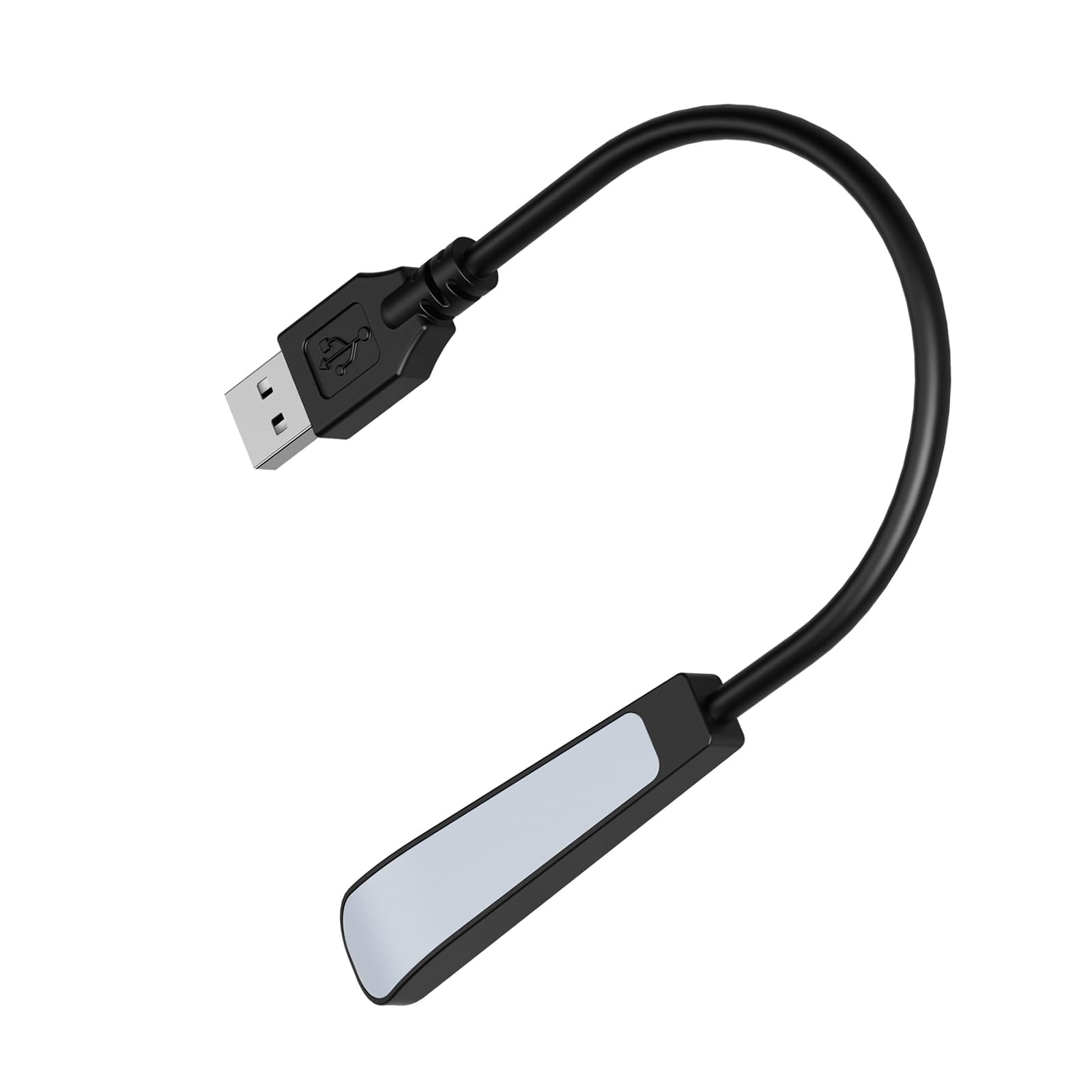 EXQIOUR USB Type C LED Light Portable Small Book Reading Lamp for Computer Flexible Bendable Night Light Laptop Desk Portable USB Type C LED Desk Lamp
