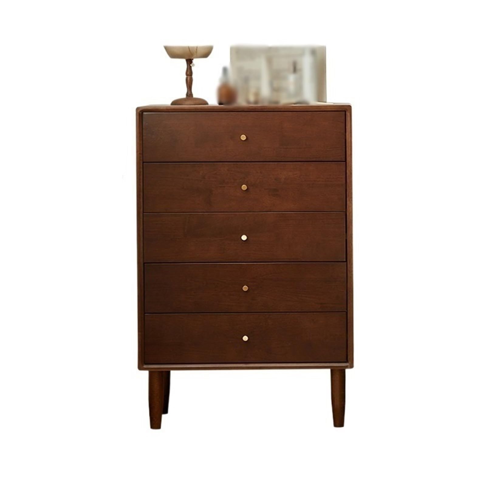 ZYYANSHOP Drawer Chest Dresser For Bedroom With 5 Storage Drawers Wooden Top Chest Of For Closet Guest Room Bedroom Unit Storage