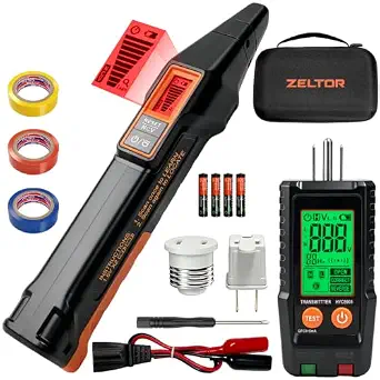 Circuit Breaker Finder with GFCI Outlet Tester