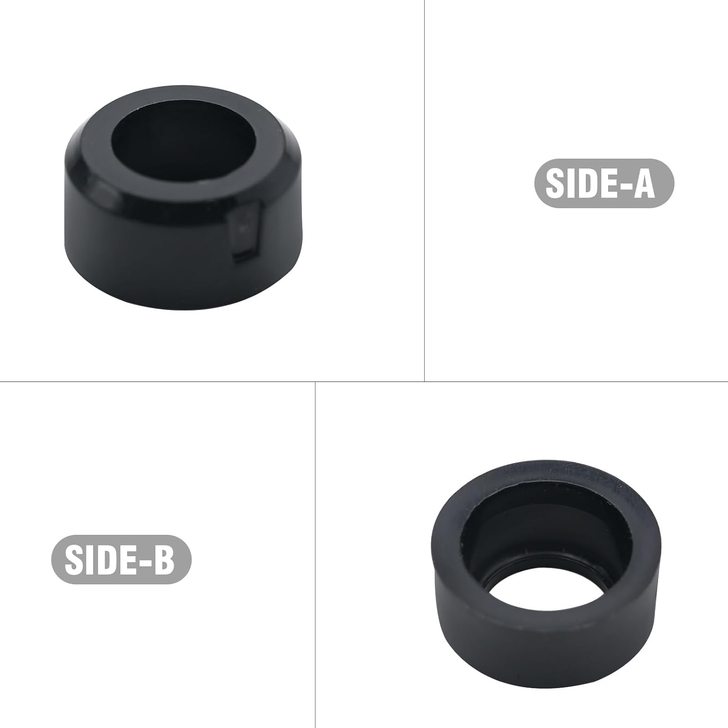 6 Pcs 926-028 Fuel Injector Sleeves Cups Seals Replacement for Ford Explorer Mustang Ranger, F77Z-9G512-AA 1F82-13-250 Adapter Kit Replacement for Mercury Mountaineer V6 4.0L Engine