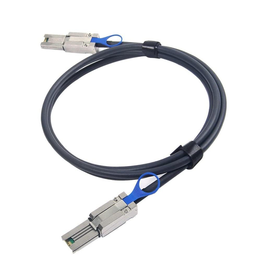 ipolex Câble externe Mini SAS 26 broches SFF-8088 vers Mini SAS 26 broches SFF-8088, 1 mètre (3.3ft)