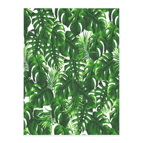 AUGUSTRUSH Bananenpalmen Kristallaufkleber Klebefolie