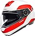 Produktbild Schuberth C4 Pro Fragment Klapphelm Weiß/Rot M (57)
