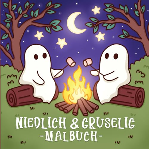 Niedlich & Gruselig: Malbuch für Teenager und Erwachsene mit Süß-Schaurigen Kreaturen