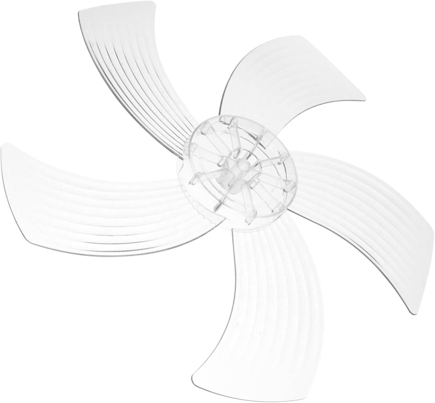 3pcs Fan Blades for Table and Pedestal Fans Replacement Parts Plastic Material Easy to Install Fits Models