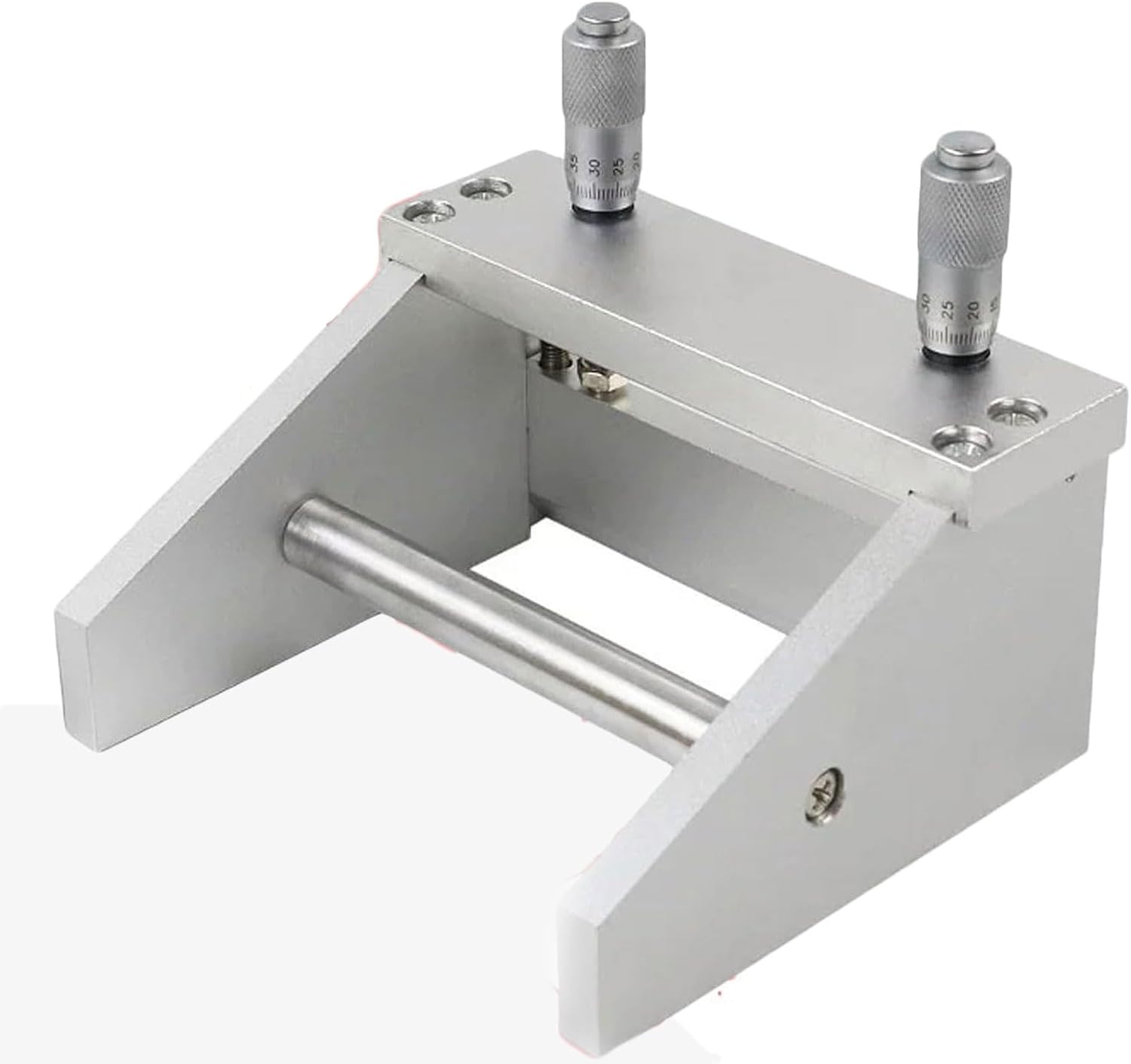 Adjustable Film Coating Applicator with Stainless Steel Scraper, High Precision Wet Film Preparation Device for Printing and Paint, Thickness Adjustable 0-3500μm
