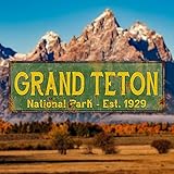 Zoom IMG-1 grand teton national park sign
