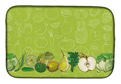 Tapis de séchage de qualité supérieure vert 14x21 cm BB5135DDM - 2