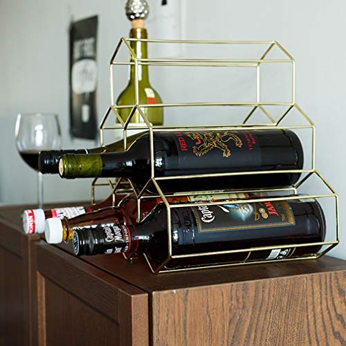 Soporte para 6 Botellas de Vino de Mesa en Acero Inoxidable miniatura 4